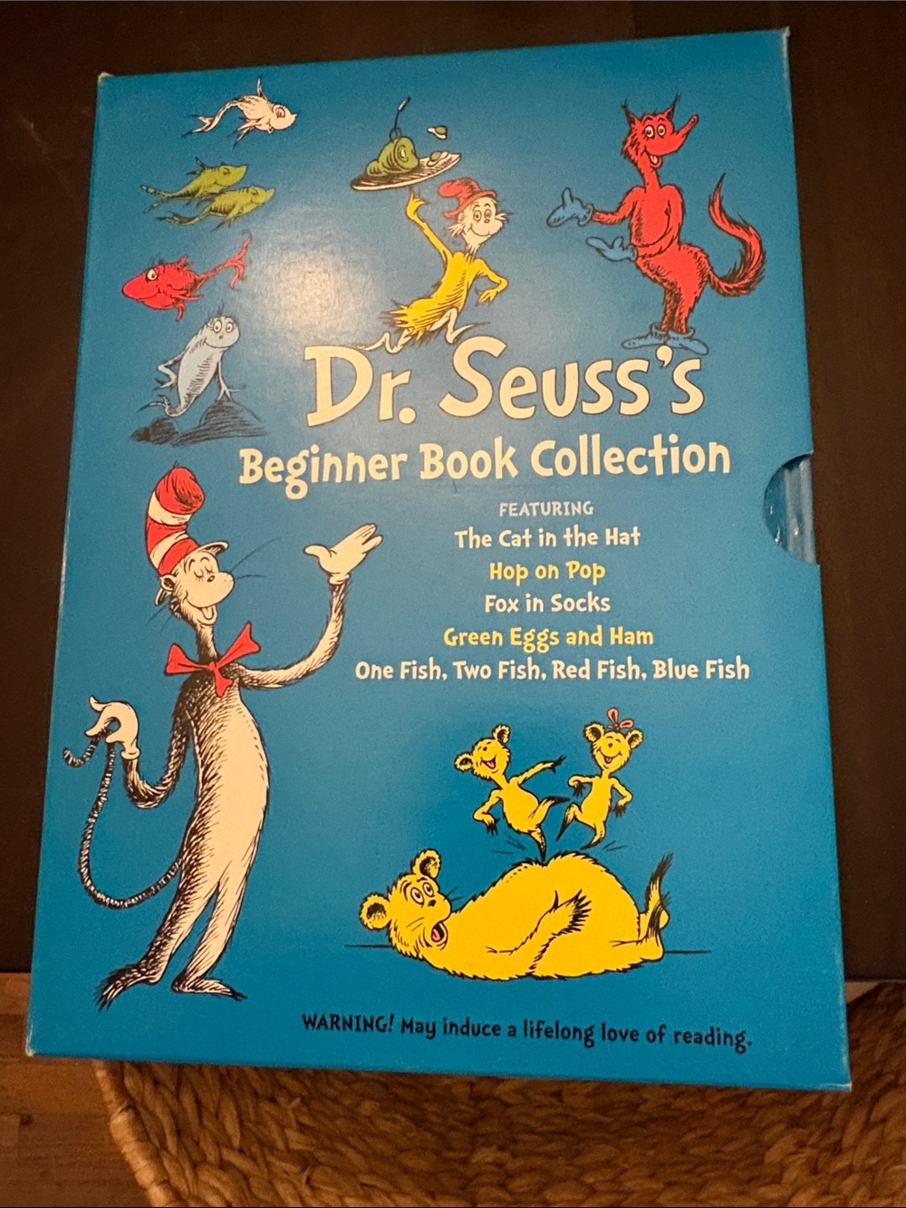 New without tags.. Dr. Seuss Bright Blue Beginner Book Collection